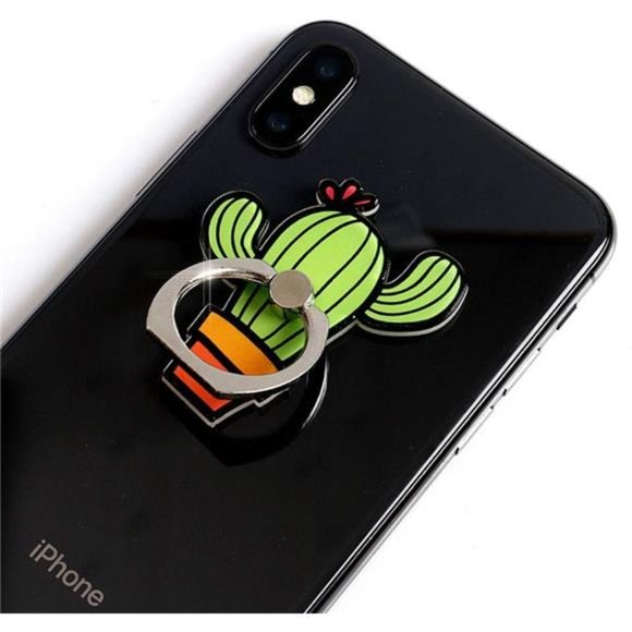 1PC Hot Desert Plant Phone Ring Universal 360°Adjustable Phone Case Finger Grip - Picture 2 of 7